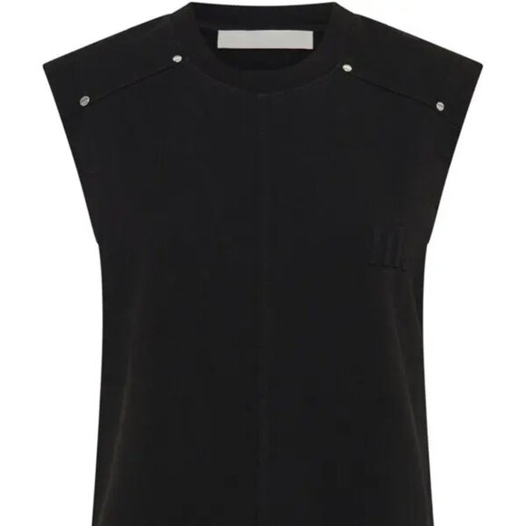 NWT DION LEE logo-embossed cotton tank top unisex size 2 - Picture 1 of 11